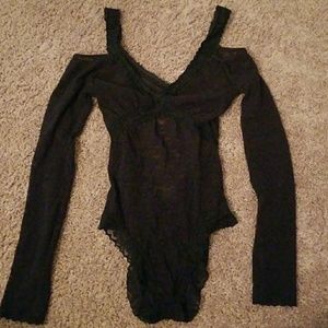 Black Lace Bodysuit